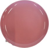 Vintage bord ondiep coupe 27 cm - roze