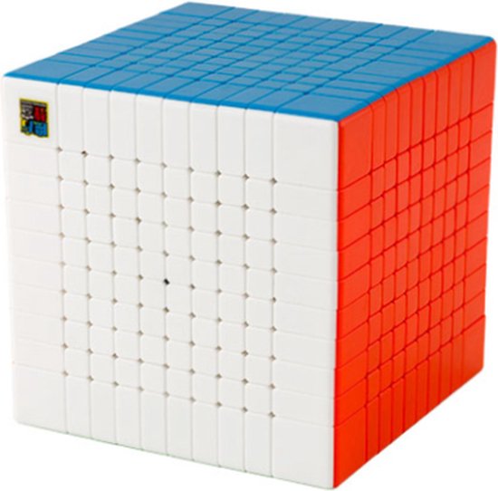 MoYu 10x10 Speedcube - Draai kubus puzzel - Stickerless - 84x84x84 mm