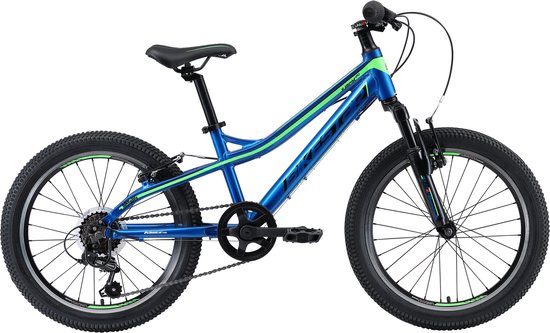 Bikestar kinderfiets MTB 7speed 20inch blauw/groen van Bikestar — afbeelding 5