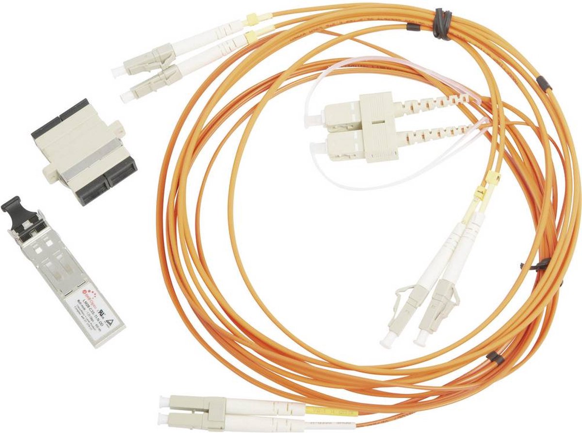Trend Networks MGKSX1 – 1000BASE LWL-SX – SX-Fiber-Kit met SFP-transceiver 850 nm