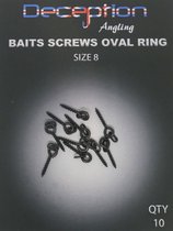 Bait Screws with Oval ring qty :10