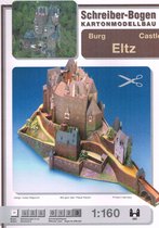 bouwplaat Kasteel Eltz, schaal 1:160
