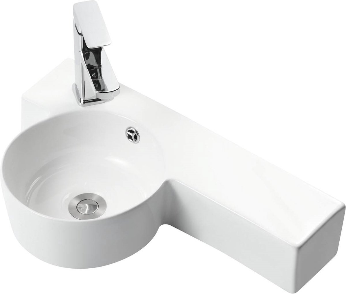 Toilet Fontein - Wit - Keramiek