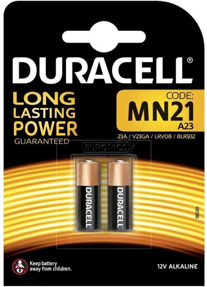 Duracell Alkaline MN21 batterij - 2 stuks | bol.com