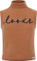Looxs Revolution 2231-5025 Truien & Vesten Meisjes - Sweater - Hoodie - Vest- Cognac - Maat 152