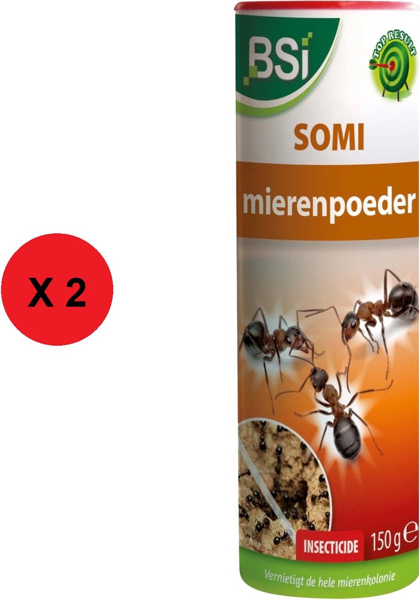 Bsi Somi Mierenpoeder - 2 x 150 g