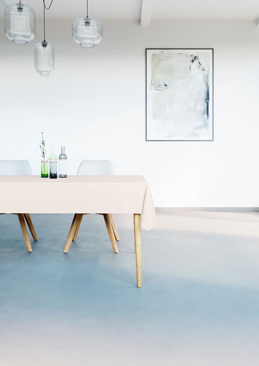 Mistral Home - Tafelkleed waterafstotend - 150x250 cm - Gebroken wit