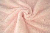 10 meter badstof - Baby roze - 90% katoen - 10% polyester
