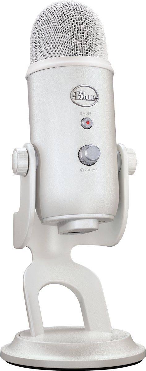 Blue Microphones Yeti Premium Aurora - Gaming Microfoon - USB - White Mist