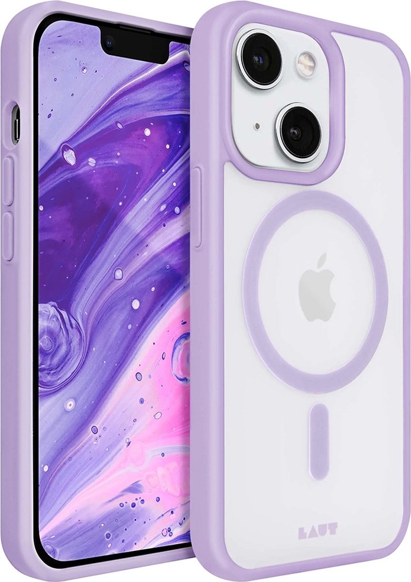 Laut Huex Protect hoesje geschikt voor iPhone 14 Plus - lichtpaars