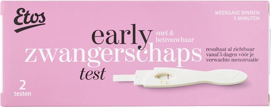 Etos Early Zwangerschapstest - 2 stuks