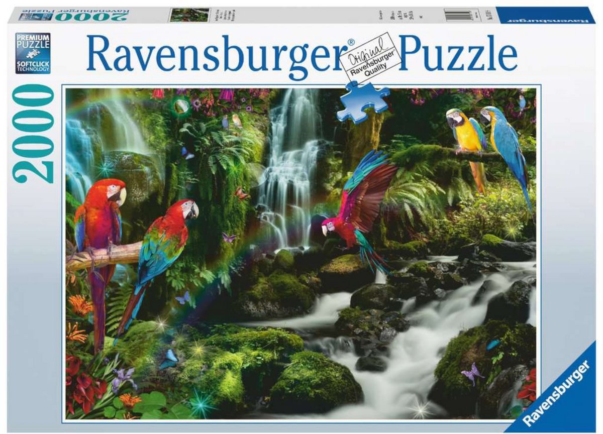 Ravensburger Bonte papegaaien in de jungle legpuzzel 2000 stukjes
