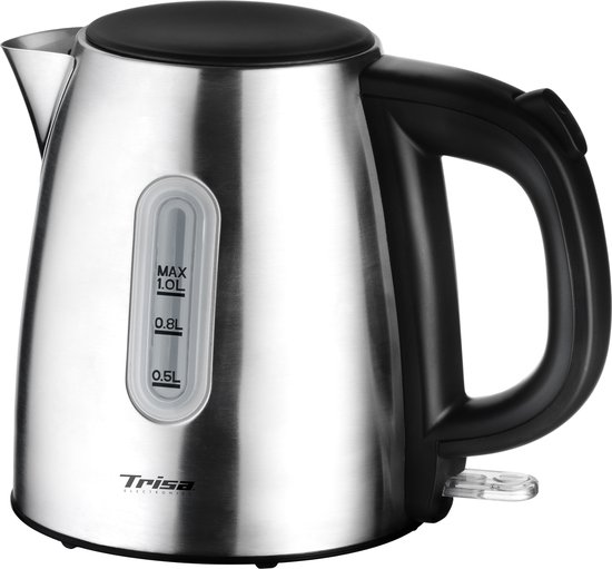 Trisa Comfort Boil W4675 Waterkoker Snoerloos RVS, Zwart