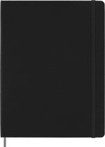 Moleskine Smart Notebook XL (18x25cm) Ligné Zwart