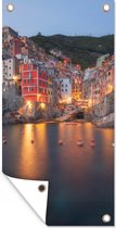 Affiche de jardin Siècle des Lumières du village des Cinque Terre en Italie - 30x60 cm