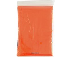 Eizook van 10 stuks wegwerp poncho Oranje| Regen | Festival | wandelen | evenement - Specialties by EIZOOK