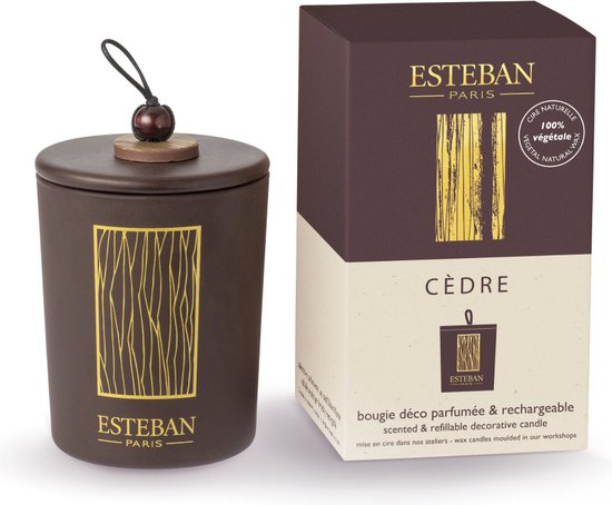 Esteban Classic Cèdre Geurkaars Decoratief 180gr
