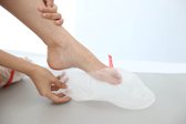 Softy - 1+ 1 gratis ! - Dermatologisch Getest - Duurzaam - Voetvijl-  Korean skincare - Eeltsokken - Voetmasker - Foot peel mask - Eelt verwijderaar- Voetverzorging