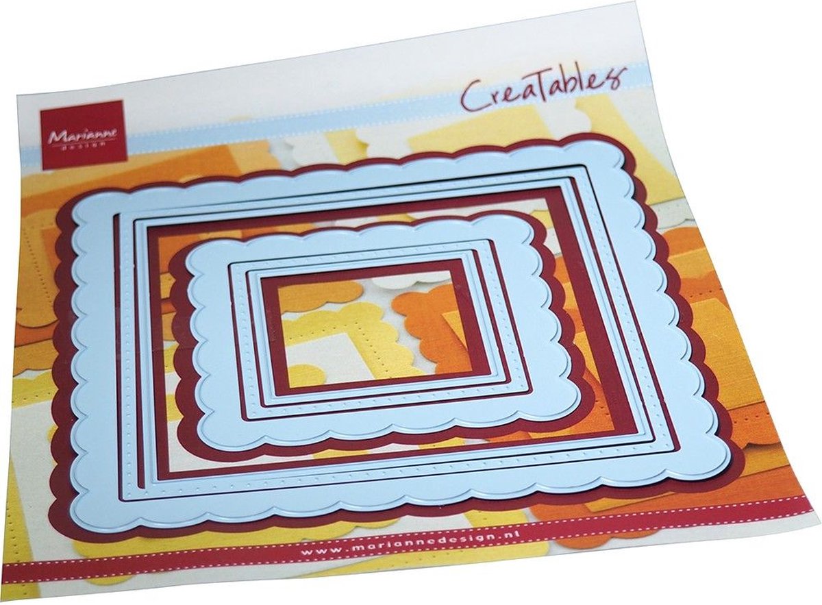 Marianne Design Creatables Scalloped Squares