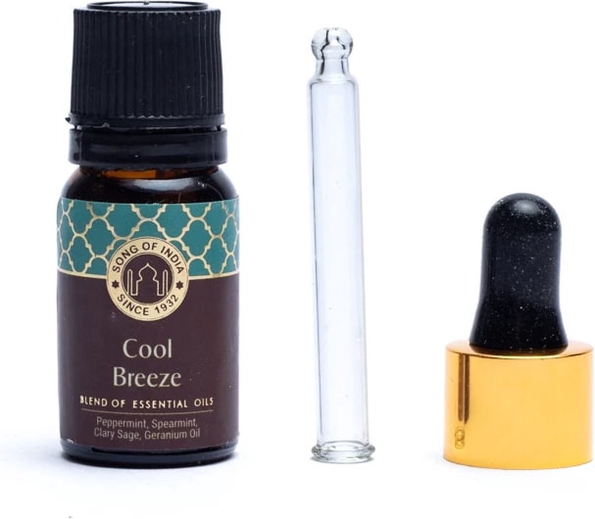 Goedkoopste Song of India - Cool Breeze - Etherische olie mix - Pure Essential Oil Blend - 10ml