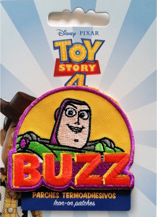 Toy Story - Buzz + Logo - Patch