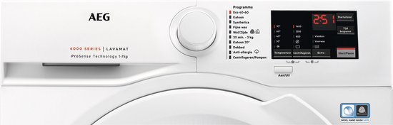 AEG LF627400 6000 serie ProSense® - Wasmachine - Energielabel A - 1400 toeren - 7 kg