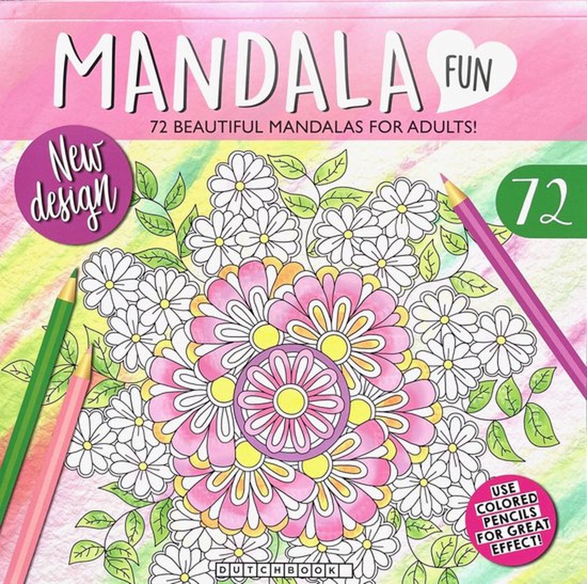 Mandala Kleurboek voor Volwassen en Kinderen met 72 Kleurplaten