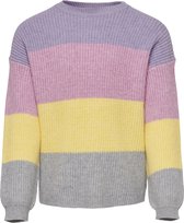 ONLY KOGSANDY L/S STRIPE PULLOVER KNT NOOS Dames Trui - Maat 158/164