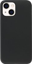 ADEL Tarwe Stro TPU Back Cover Softcase Hoesje Geschikt voor iPhone 14 - Duurzaam Afbreekbaar Milieuvriendelijk Zwart