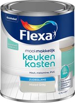 Flexa Mooi Makkelijk - Keukenkasten - Misted Grey - 750 ml