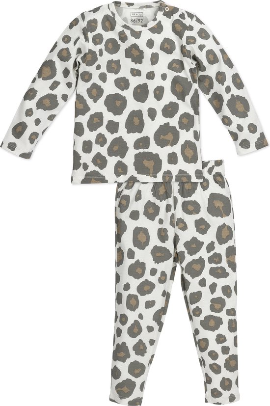 Meyco Baby Panter pyjama - neutral - 86/92