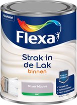 Flexa Strak in de Lak - Binnenlak - Mat - Silver Mauve - 750 ml