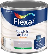Flexa Strak in de Lak - Binnenlak - Mat - Silver Mauve - 500 ml