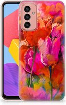 Smartphone hoesje Geschikt voor Samsung Galaxy M13 | M23 Silicone Case Tulips