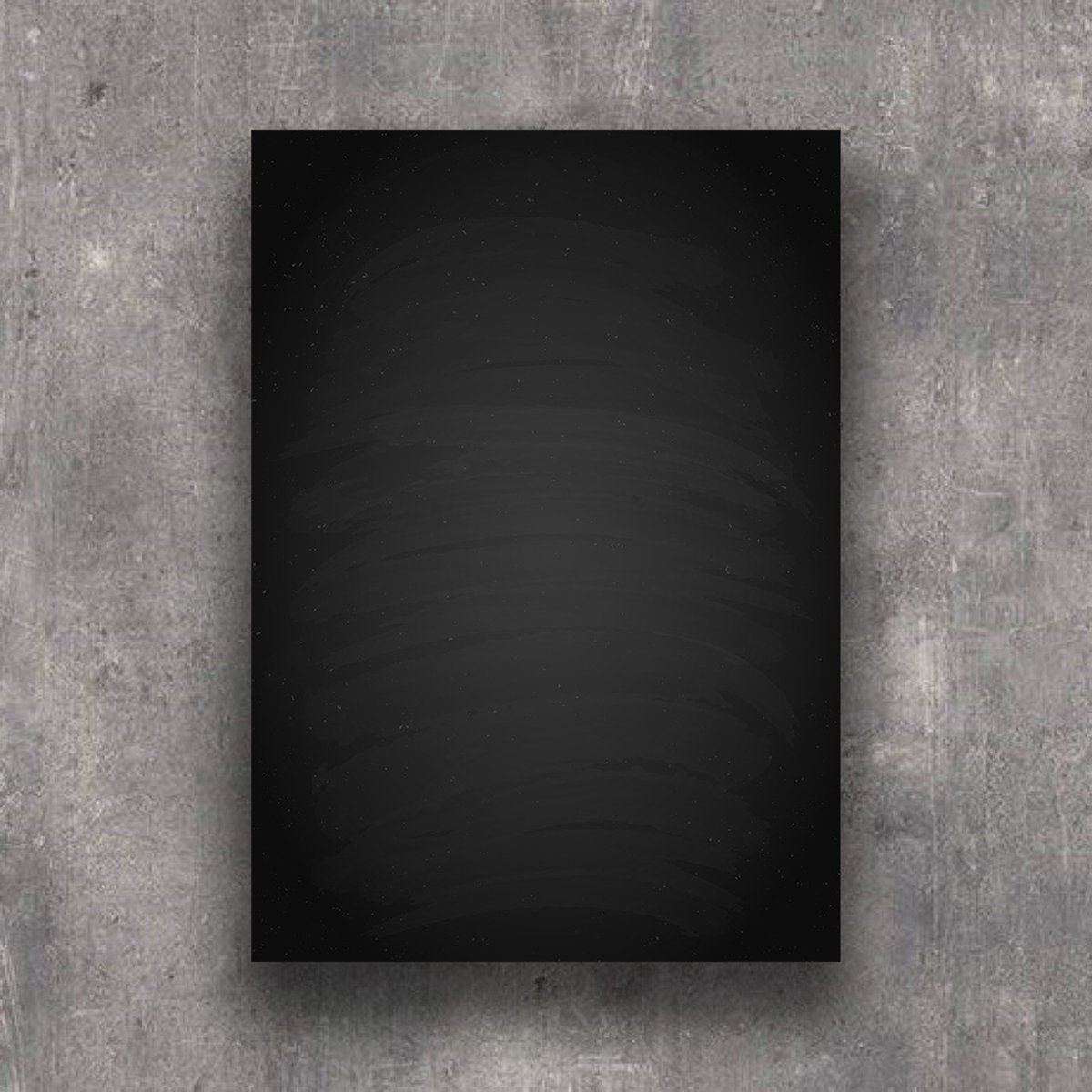 Chalkboard - Krijtbord - A4 - 210x297mm - Beschrijfbaar met chalkmarker