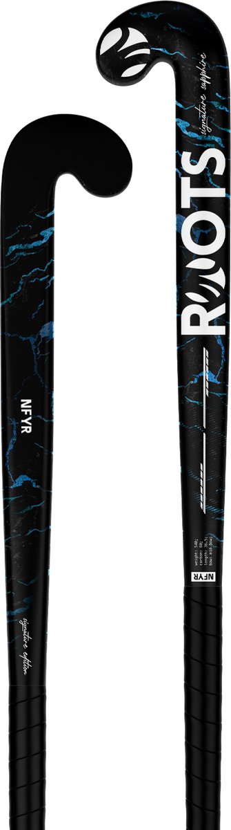 ROOTS Hockeystick Signature 80 Series Low-bow Black/Sapphire 36,5