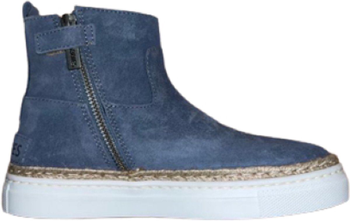 Shabbies Amsterdam - Kinderlaarzen - Denim Bleu - Maat 29