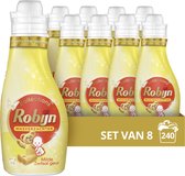 Bol.com Robijn Wasverzachter Zwitsalgeur - 8 x 30 wasbeurten - Voordeelverpakking aanbieding