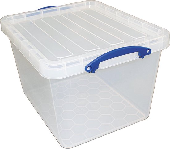 Really Useful Box Kunststof Magazijnbak 42 L Transparant 44 x 52 x 31 cm | Viking Direct NL