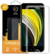 3-Pack Apple iPhone SE (2020-2022) - iPhone 8 - iPhone 7 Screenprotectors - MobyDefend Case-Friendly Screensavers - Gehard Glas - Glasplaatjes Geschikt Voor Apple iPhone SE (2020-2022) - iPhone 8 - iPhone 7
