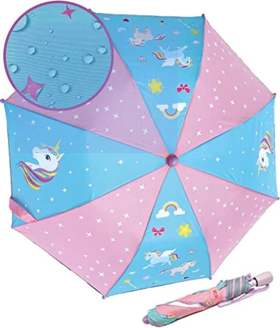 paraplu eenhoorn - kinderparaplu. Heckbo diam 70cm | bol.com