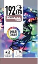 Oneiro’s luxe LED-verlichting 192 LED's - multicolor - op batterij - kerst - kerstboom - feestdagen - winter - verlichting - binnen - buiten - sfeer