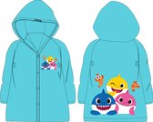 Regenjas Kind Baby Shark Blauw maat 104/110