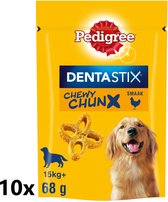 Pedigree Dentastix Chewy Chunx Maxi - Collations pour chien - Kip - 10x68 g