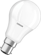OSRAM LED lamp | NaN: B22d | Warm White | 27- K | 8,5- W | vervanger voor 6- W Incandescent bulb | mat | LED BASE CLASSIC A