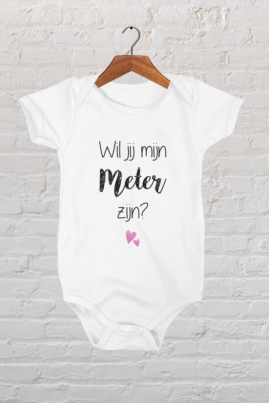 Barboteuse pour Bébé Hospitrix avec texte "Voulez-vous être ma marraine ? Cadeau Marraine - Cadeau - Devenir Marraine - Demander Marraine - Marraine et Pierre - Être Marraine