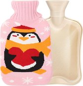 Heetwaterkruik - Warmwaterkruik - Hot water bottle - Luxe Heetwaterkruik voor winter