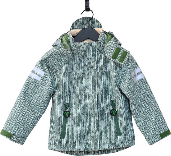 Ducksday - veste toutes saisons avec polaire zippée - imperméable - unisexe - Manu - taille 158/164 - 14 ans