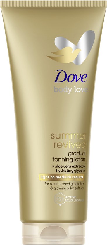 Dove Body Love Summer Revived Light-Medium Zelfbruinende Bodylotion 200 ml