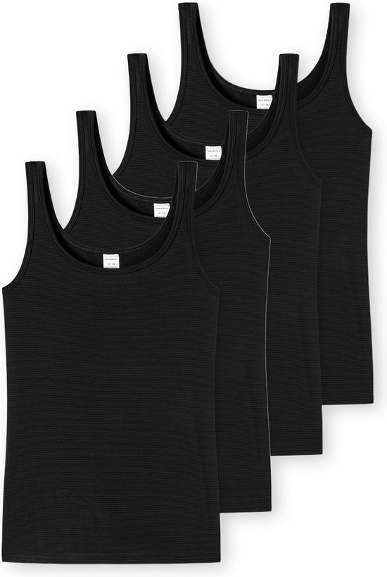 Schiesser Dames onderhemd 4 pack Modal Essentials
